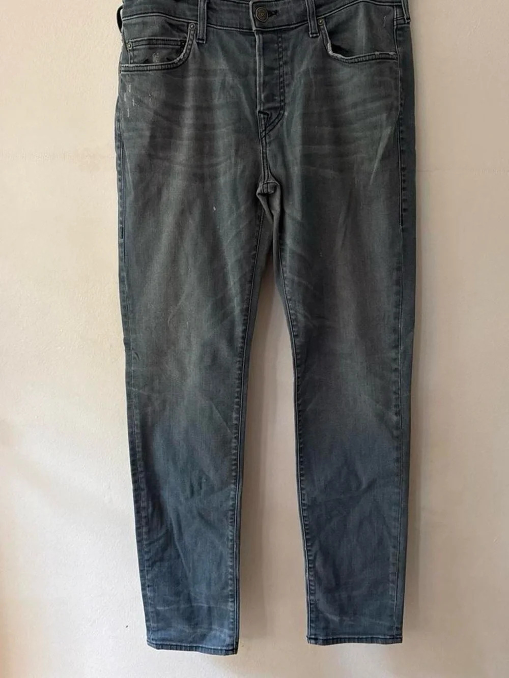True Religion Made in USA Straight Leg Light Wash Jeans